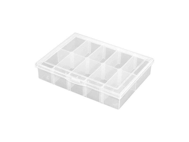 Robitronic Assortment Case 10 Compartments Variable 134x100x29mm