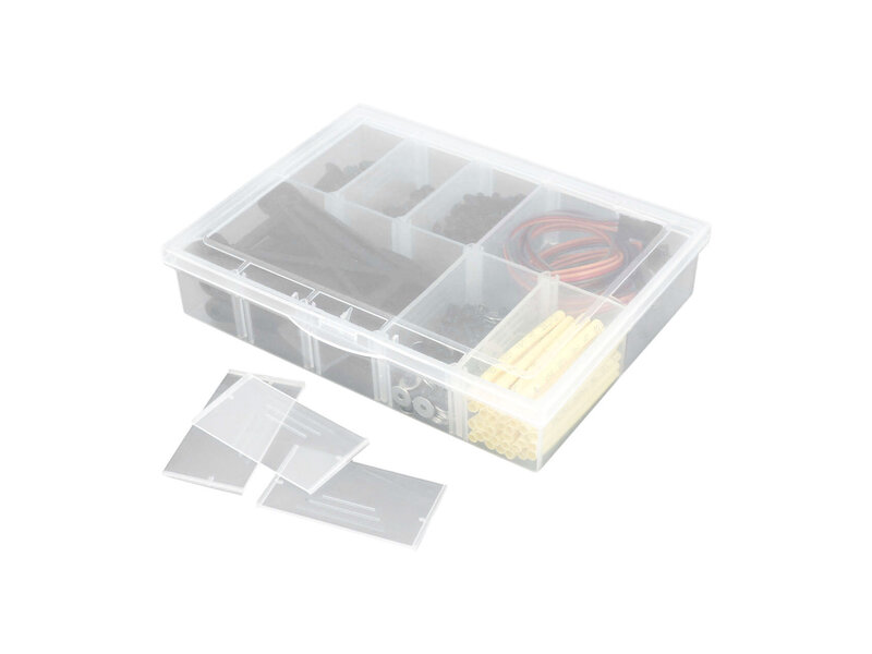 Robitronic Assortment Case 10 Compartments Variable 134x100x29mm