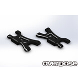 Overdose ES Aluminum Rear Suspension Arm Type-2 for OD / Color: Black