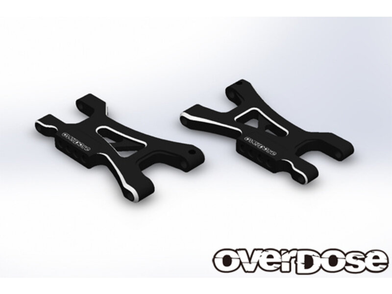 Overdose ES Aluminum Rear Suspension Arm Type-2 for OD / Color: Black