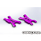 ES Alum. Rear Suspension Arm Type-2 for OD / Purple