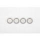 Silicone Bladder for for Big Bore Shock - Clear (4pcs)