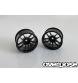 Overdose R-SPEC Work Emotion CR Kiwami / Color: Black / Offset: 7mm (2pcs)