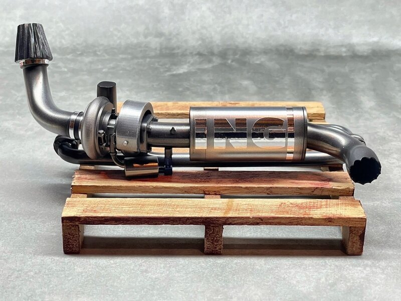 Pandora RC RWB Rotana Muffler Set Pandora RC RWB Rotana Muffler Set