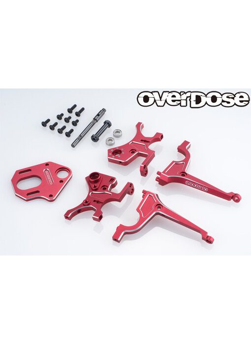 Overdose Rear Mount Kit Type-2 for GALM, GALM ver.2 / Red