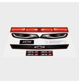 Rc Arlos 24K2908 - Sticker Sheet for 1/5 Chevrolet Camaro ZL1