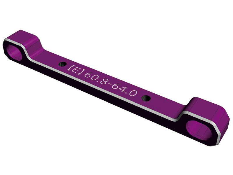 WRAP-UP Next 0692-FD - Dual Face Suspension Mount E (60.8 - 64.0mm) - Purple