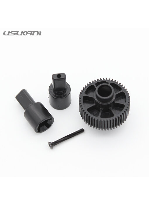 Usukani Plastic Rear Solid Axle