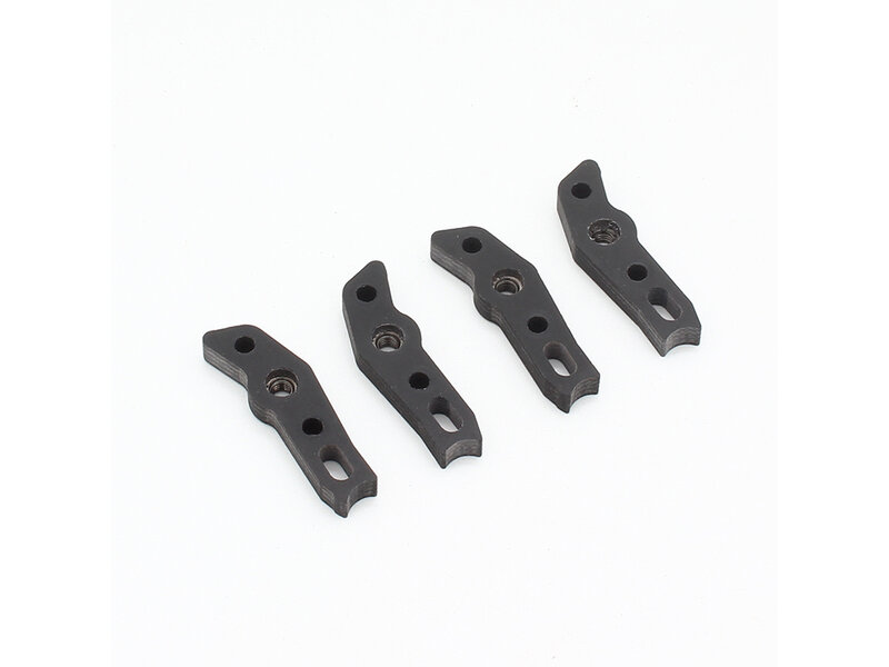 Usukani NGE-187 - GF Short Side Plate Set for Rear Arm (4pcs)