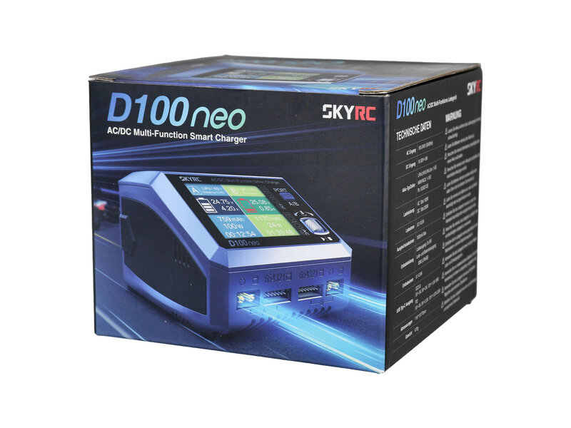 SkyRC D100 Neo DUO LiPo Charger 1-6s 10A 100W AC/DC