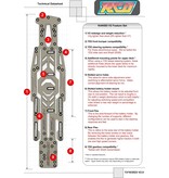 DS Racing Kansei Carbon Chassis Conversion Kit V2 for RDX