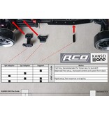 DS Racing Kansei Carbon Chassis Conversion Kit V2 for RDX