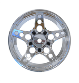 Rc Arlos Competition HGK Rims (2pcs) / Color: Chrome / Offset: 6mm