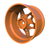 Rc Arlos Competition HGK Rims (2pcs) / Color: Orange / Offset: 8mm