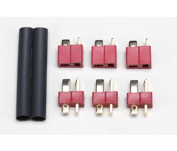 Yokomo T Plug/Deans Connector Male/Female (3sets)