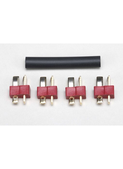 Yokomo T Plug/Deans Connector Male (4pcs)
