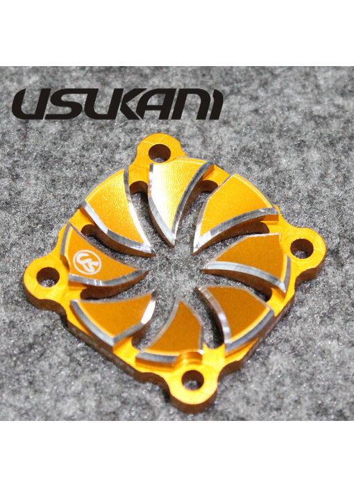 Usukani Aluminium Fan Cover 30mm - Gold