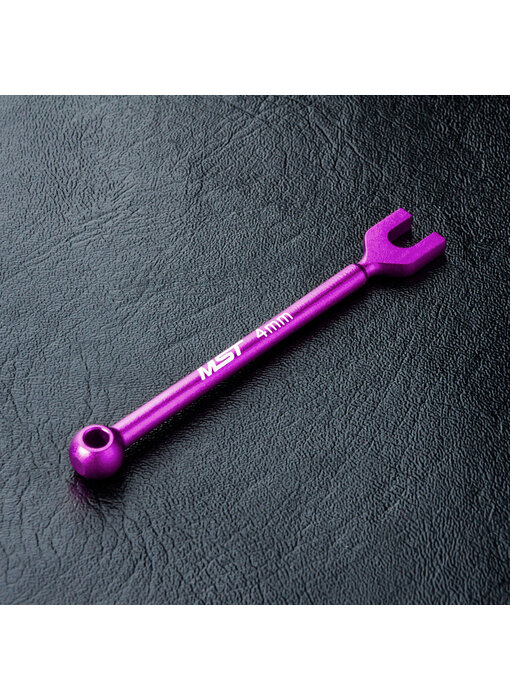 MST Alum. Turnbuckle Wrench 4mm / Purple - DISCONTINUED