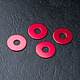 Wheel Hub Spacer 0.5mm (4) / Red - DISCONTINUED
