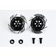 RDX Alu. Brake Disk Front Axle Set