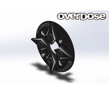 Overdose Counter Plate / Black