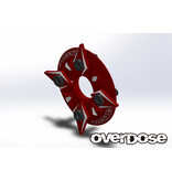 Overdose Counter Plate / Color: Red
