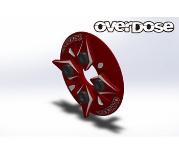 Overdose Counter Plate / Red