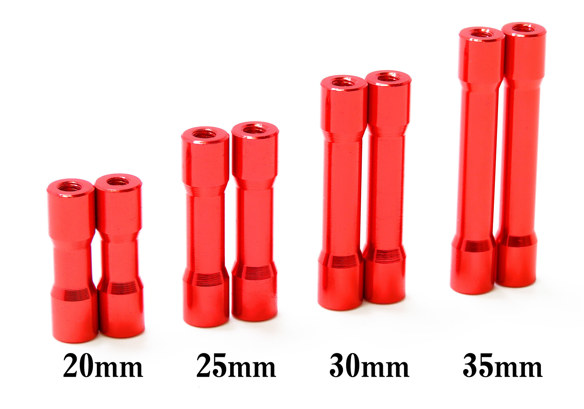 Wrap-Up Next Alum. Round Shape Post Set 30mm - Red Wrap-Up Next Alum. Round Shape Post Set 30mm - Red