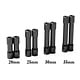 Round Shape Aluminum Post 30mm / Black (2pcs)