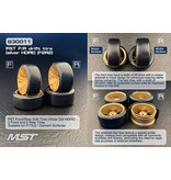 MST PST Drift Tire (F2R2) / Compound: Silver Dot HDPE