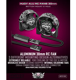 Hudy H293100 - Aluminium RC Fan 30mm - Bottom Mount 2 Hole