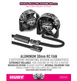 Hudy H293100 - Aluminium RC Fan 30mm - Bottom Mount 2 Hole