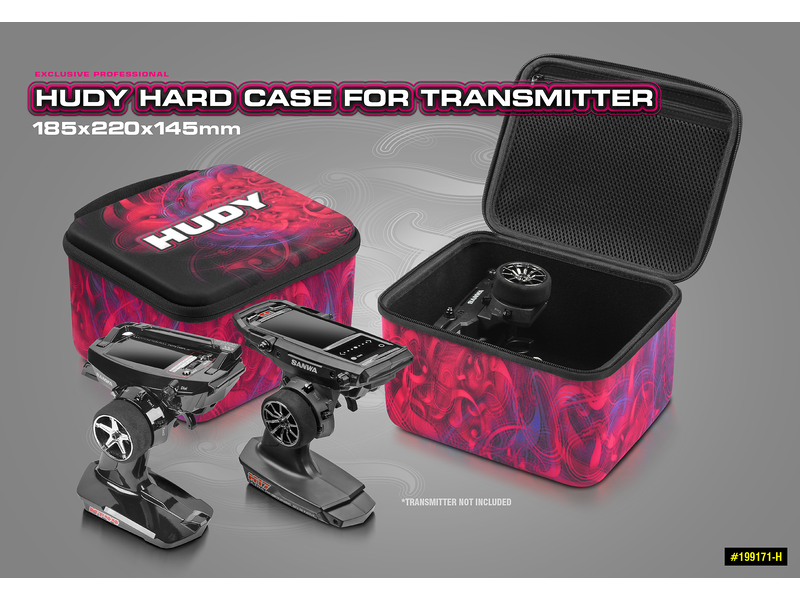 Hudy H199171-H - Hard Case for Transmitter - 185x220x145mm