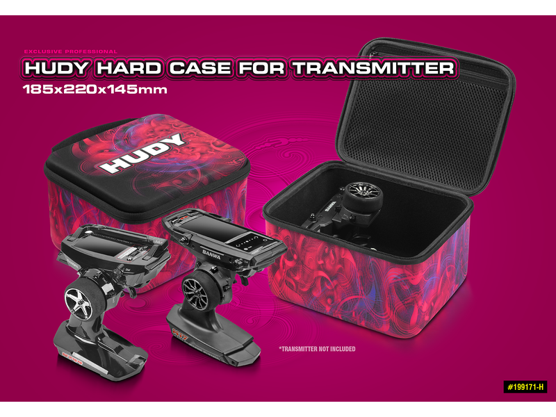 Hudy H199171-H - Hard Case for Transmitter - 185x220x145mm