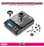 Hudy H107866 - Professional Digital Pocket Scale 3000g / 0.1g