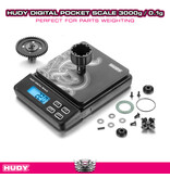 Hudy H107866 - Professional Digital Pocket Scale 3000g / 0.1g
