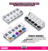 Hudy H298022 - Tiny Hardware Box - 10-Compartments