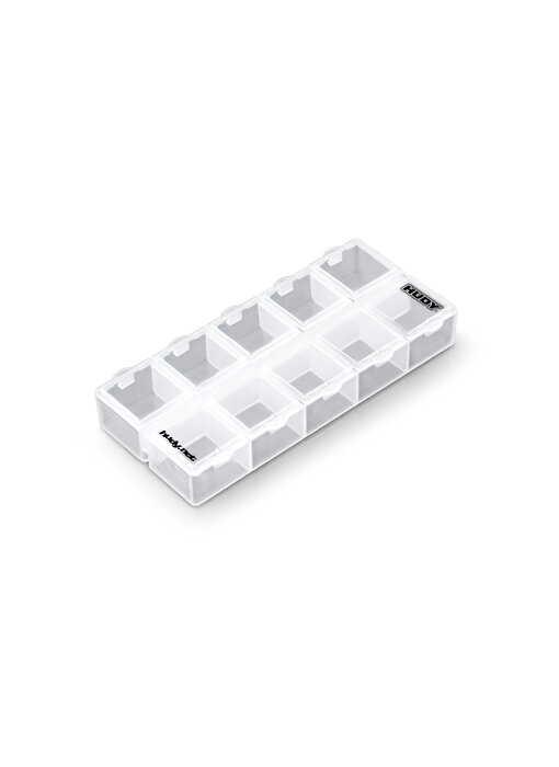 Hudy Tiny Hardware Box - 10-Compartments