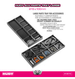 Hudy H108193 - Aluminium Parts Tray Large 215x100mm