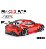 MST RMX 2.5 2WD 1/10 Drift Car RTR - Brushless 2.4G / Body: GR86RB (Toyota GR86 Rocket Bunny) - Red