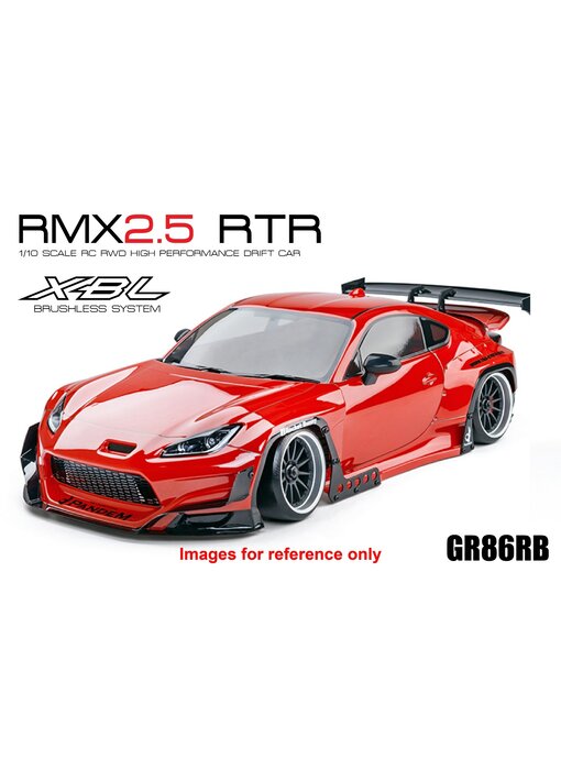 MST RMX 2.5 2WD RTR - Brushless / GR86RB (Toyota GR86 Rocket Bunny) - Red