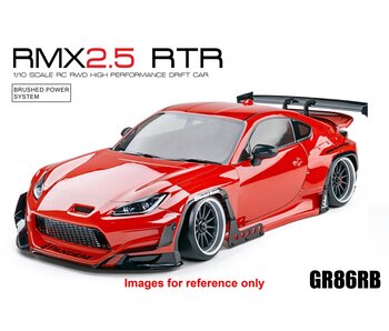 MST RMX 2.5 2WD RTR - Brushed / GR86RB (Toyota GR86 Rocket Bunny) - Red