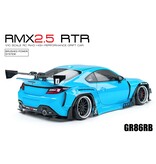 MST RMX 2.5 2WD 1/10 Drift Car RTR - Brushed 2.4G / Body: GR86RB (Toyota GR86 Rocket Bunny) - Light Blue