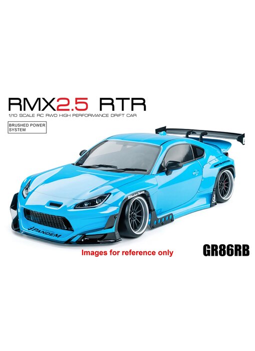 MST RMX 2.5 2WD RTR - Brushed / GR86RB (Toyota GR86 Rocket Bunny) - Light Blue