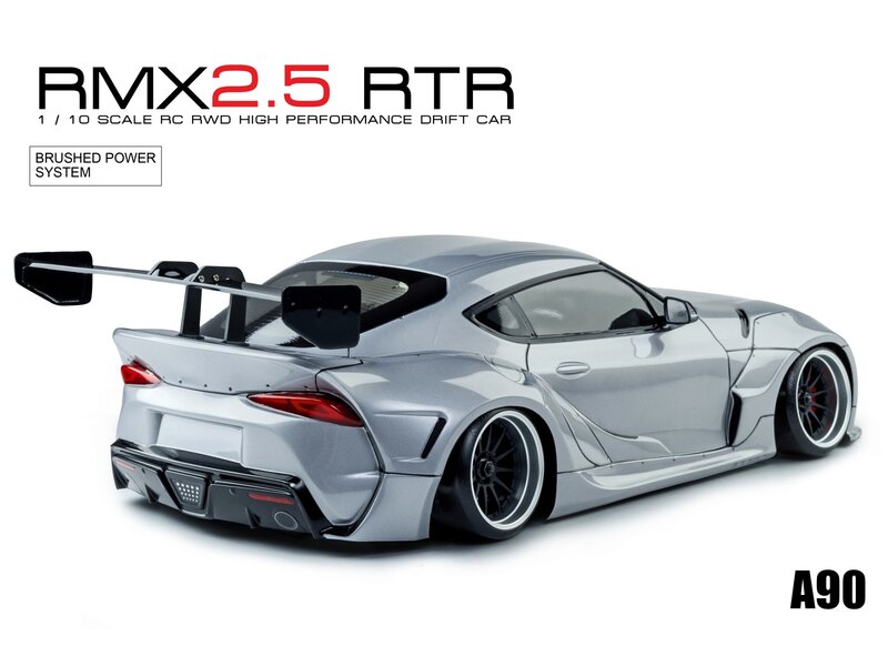 MST RMX 2.5 2WD 1/10 Drift Car RTR - Brushed 2.4G / Body: A90RB (Toyota Supra A90 Rocket Bunny) - Metal Grey