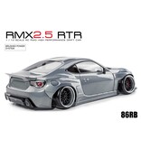 MST RMX 2.5 2WD 1/10 Drift Car RTR - Brushed 2.4G / Body: 86RB (Toyota GT86 Rocket Bunny) - Metal Grey