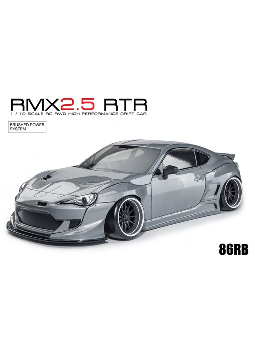 MST RMX 2.5 2WD RTR - Brushed / 86RB (Toyota GT86 Rocket Bunny) - Metal Grey