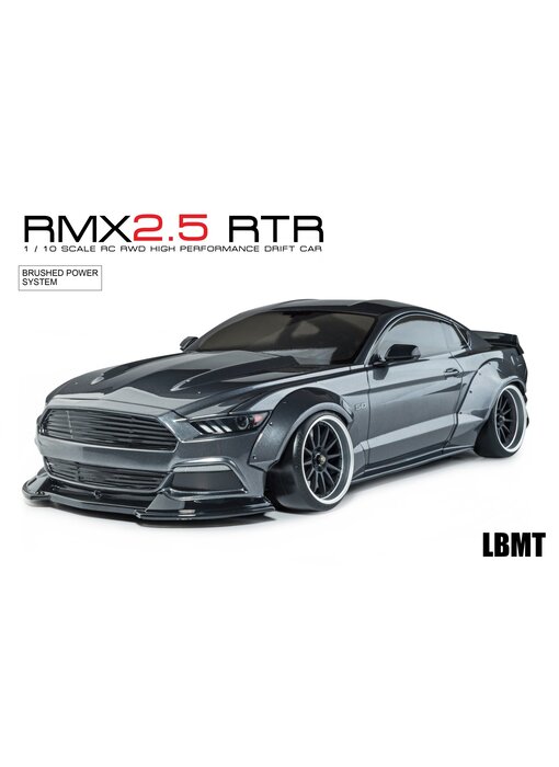 MST RMX 2.5 2WD RTR - Brushed / LBMT (Ford Mustang LB-Works) - Grey