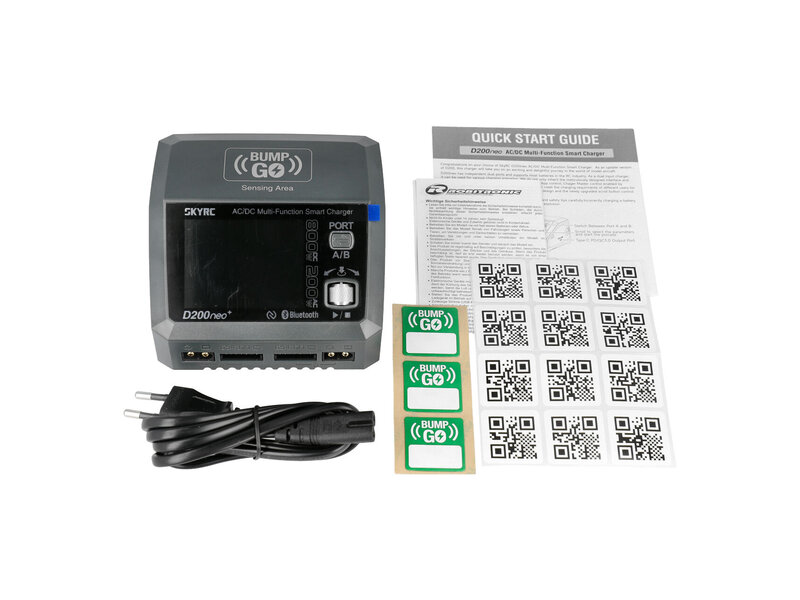 SkyRC D200 Neo+ DUO LiPo Charger 1-6s 20A 200W AC/DC