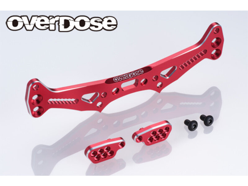 MST FXX Alum. Battery Block - Red MST FXX Alum. Battery Block - Red